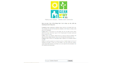 Desktop Screenshot of cleanmycity.org
